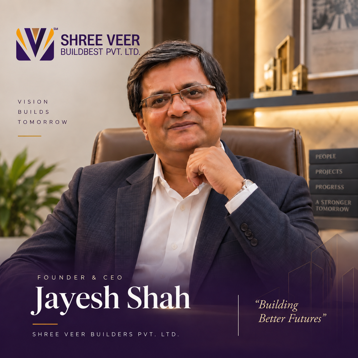 Jayesh Shah, Founder — Shree Veer Group